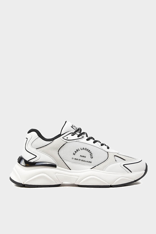 ΠΑΠΟΥΤΣΙΑ SNEAKERS KARL LAGERFELD - 410 WΗΙΤE LEATHER & TEXTILE